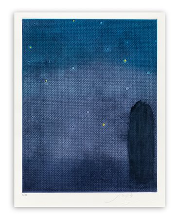 PIERO GUCCIONE (1935-2018) - Il cipresso di Taormina, 2000