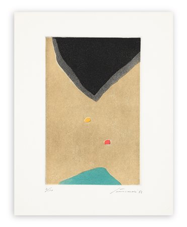 GIUSEPPE SANTOMASO (1907-1990) - Punti fermi, 1973