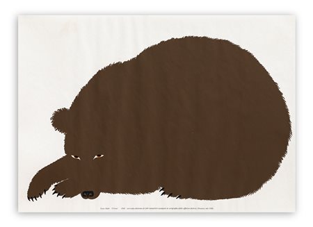 ENZO MARI (1932-1990) - L'orso, 1965-1999