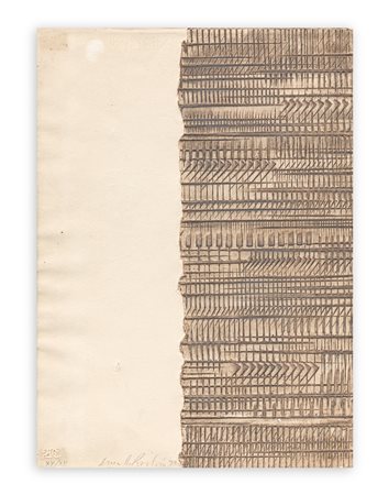 ARNALDO POMODORO (1926) - Lettera a metà, 1977