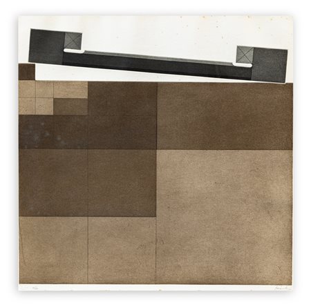 GIÒ POMODORO (1930-2002) - I misuratori (tavola 3), 1971