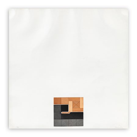 GIÒ POMODORO (1930-2002) - I misuratori (tavola 6), 1971