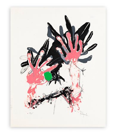 PAUL REBEYROLLE (1926-2005) - Senza Titolo (El circulo de piedra), 1970