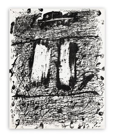ANTONI TÀPIES (1923-2012) - Senza Titolo (El circulo de piedra), 1970