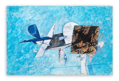 GIANNI DOVA (1925-1991) - Su un ramo di roccia, 1970
