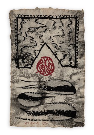 PIERRE ALECHINSKY (1927) - Senza Titolo, 1994