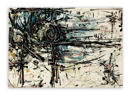 IAROSLAV SERPAN (1922-1976) - Senza Titolo, 1955