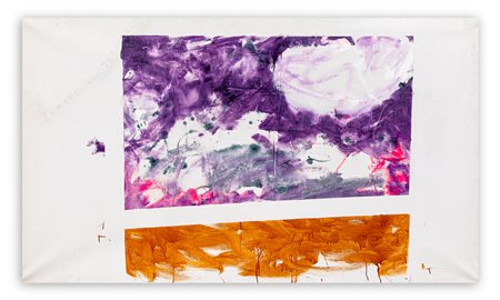 MARIO SCHIFANO (1934-1998) - Tratto con terriccio, 1971