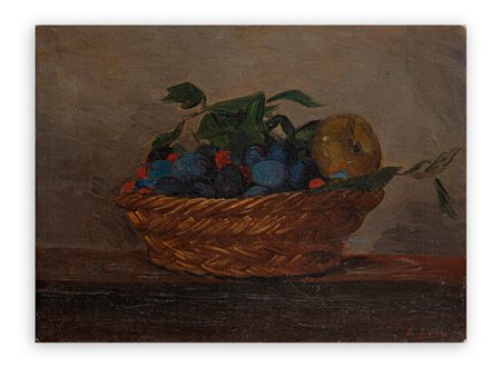 ACHILLE FUNI (1890-1972) - Prugne, 1943