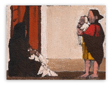 DOMENICO CANTATORE (1906-1998) - Senza Titolo