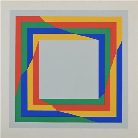 Verena Loewenberg 1912-1986 Senza titolo 1974 Serigrafia cm 60x60 - in...