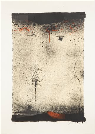 Giuseppe Santomaso (Venezia 1907-Venezia 1990) Seza Titolo 1965 Litografia cm...