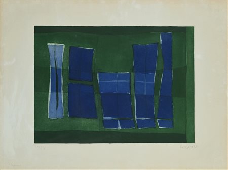 Antonio Corpora (Tunisi 1909-Roma 2004) la furia Acquaforte/Acquatinta cm...