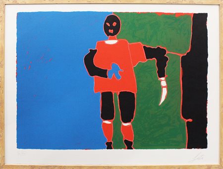 TANO FESTA, "Un antenato rosso", anni 80