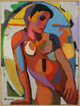 MONACO PIETRO (1707 - 1772) Generosa. Olio su tela . Cm 60,00 x 80,00. Firma...