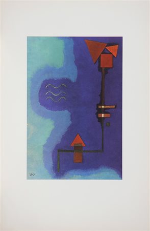 KANDINSKY WASSILY (1866 - 1944) Senza titolo. 1929. Litografia. Cm 37,50 x...