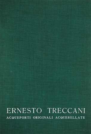 TRECCANI ERNESTO (1920 - 2009) L' ombrello verde e un disegno. 1974....