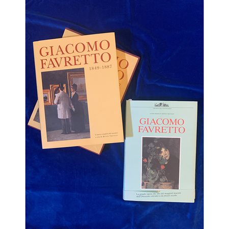 Giacomo Favretto, lotto composto da 2 volumi