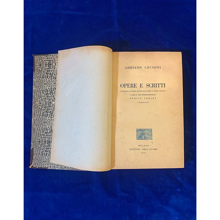 Adriano Cecioni, 1932