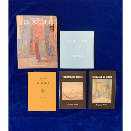 Francesco De Rocchi, lotto di n. 5 volumi
