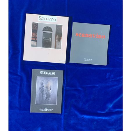 Emilio Scanavino, lotto di n. 3 volumi