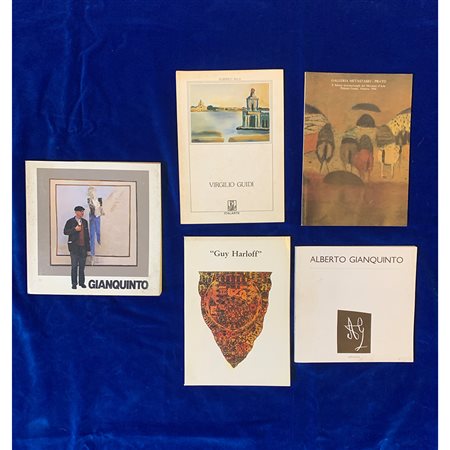 Gianquinto, Harloff, Guidi, Music, lotto composto da n. 5 volumi