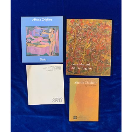 Alfredo Chighine, lotto di n. 4 volumi