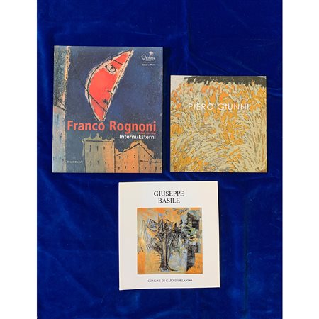 Basile, Giunni, Rognoni, lotto di 3 volumi