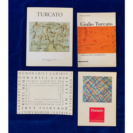 Turcato, Dorazio lotto di 4 volumi