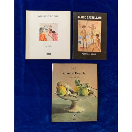 Collina, Castellani, Bonichi, lotto di 3 volumi
