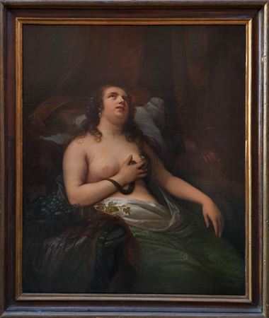 Pittore toscano del XVII secolo, Morte di Cleopatra morsa dall'aspide