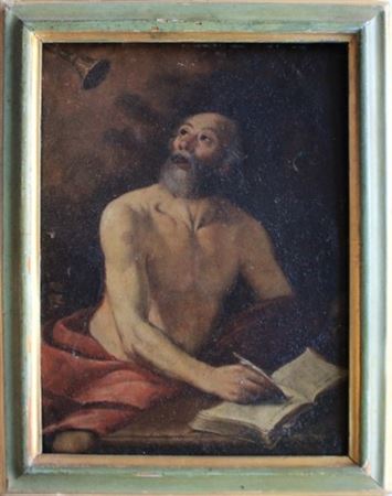 Pittore emiliano del XVII secolo, San Girolamo scrivente