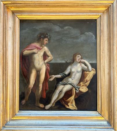 Seguace di Guido Reni (Bologna 1575 - 1642), Bacco e Arianna