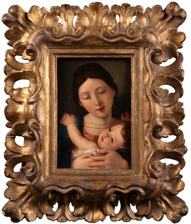 Carlo Cignani (Bologna 1628 - Forlì 1719), Bottega di, Madonna con il Bambino