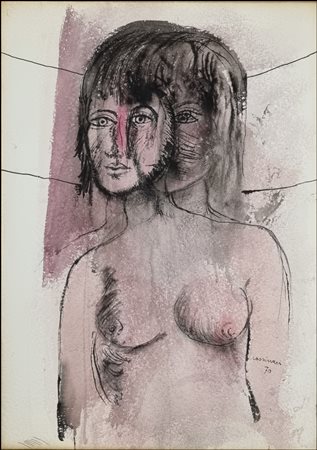 CASSINARI BRUNO Piacenza 1912 - Milano 1992 "Figure"