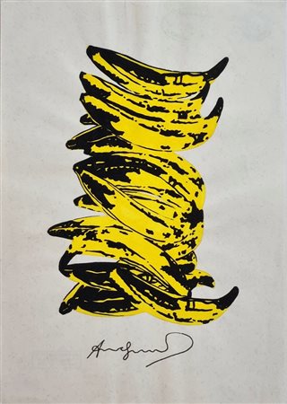 WARHOL ANDY Pittsburgh 1928 - New York 1987 "Banana"