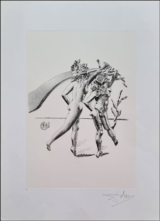 DALI' SALVADOR Spagna 1904 - 1989 "Senza titolo"