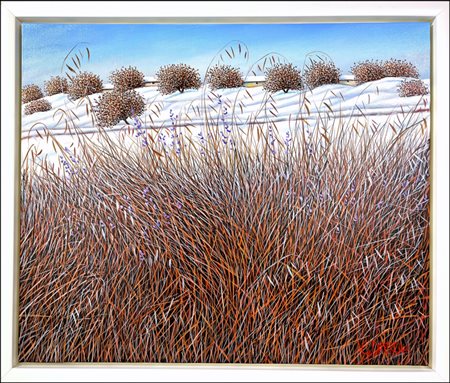 DAUREA GIOVANNI Caltanissetta 1955 "Inverno siciliano"