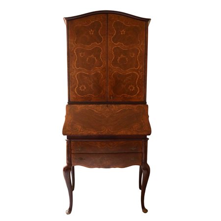 Ribalta con alzata, in stile Chippendale, 1950s