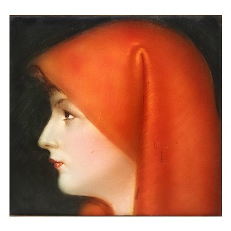 Santa Fabiola, copia da T.Henner, 20° secolo