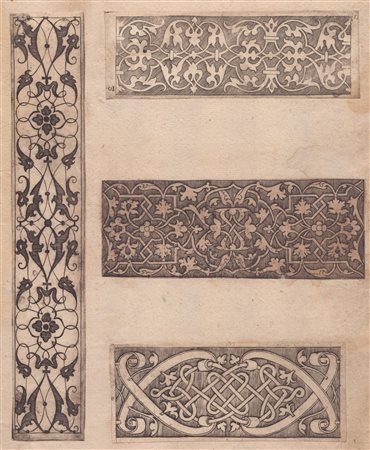  
4 fregi ornamentali XV-XVI secolo
 