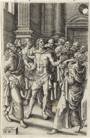 Johannes Wierix (1549 - 1620) 
Il Cristo risorto 
 