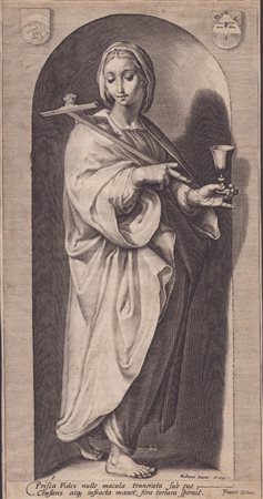 Jacob Matham (1571 - 1631) 
Fides 1593
 