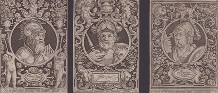 Nicolaas de Bruyn (1571 - 1656) 
Josue Dux | Judas Machabeus| Artus Rex 1594
 