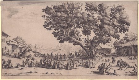 Jacques Callot (1592 - 1635) La foire de Gondreville  