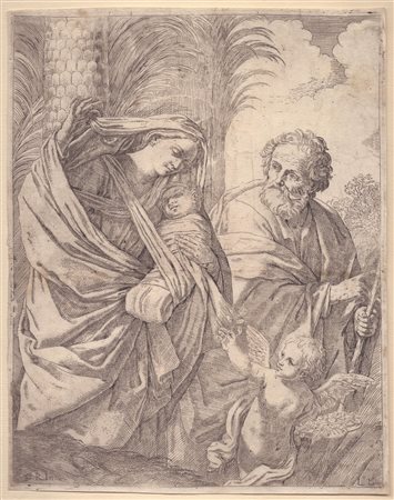 Lorenzo Loli (1612 - 1691) 
La Fuga in Egitto 
 
