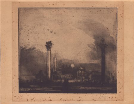 John Wright (1857 - 1933) 
Piazza San Marco a Venezia 
 