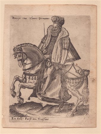 Abraham de Bruyn (1538 ca. - 1587) 
Ein Edler Fürst inn Teutslant (Un conte tedesco) 
 