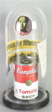 Da Andy Warhol CAMPBELL'S TOMATO SOUP gadget riproduzione della famosa latta...