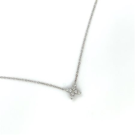 GIROCOLLO IN ORO BIANCO 14K 2.36 GR CON DIAMANTI – A3100